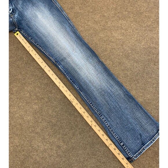 Pepe Jeans Womens 32x31 Low Rise Bootcut Embellished Stretch UK Denim - Picture 6 of 8